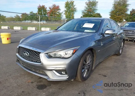 2019 Infiniti Q50 3.0T Luxe from USA, damaged, VIN JN1EV7AP3KM512166